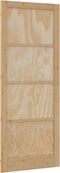 vidaXL - Interne - Deur - 'ORKDAL'83x232x4 - cm - Massief - Houten - Grenen