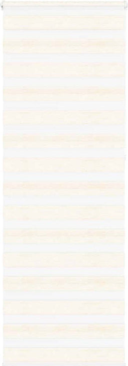 vidaXL - Zebra - rolgordijn - 70x230 - cm - stofbreedte - 65,9 - cm - marmerbeige
