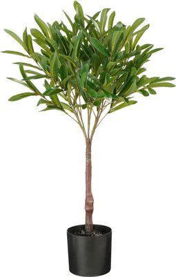Mica Decorations Olijf Kunstplant in Bloempot - H75 x Ø15 cm - Groen