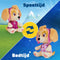 PAW Patrol - Skye-knuffeldier voor in bed van 25 cm met omkeerbare outfit