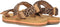 Reef Kids Ahi Convertible Leopard - Meisjes Slippers - Bruin/Panterprint - Maat 35