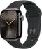 Apple Watch Series 10 - Smartwatch - GPS + Cellular - 42mm - Titanium - Grijs (Zwart)
