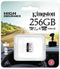 Kingston High Endurance - microSDXC 256GB - Klasse 10 - UHS-I - Zwart
