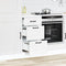 vidaXL - Keuken - onderkast - Kalmar - bewerkt - hout - wit