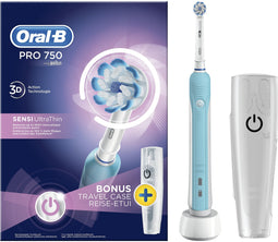 Oral-B PRO 750 - Elektrische Tandenborstel - Tot 100% meer tandplakverwijdering