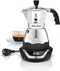 Bialetti Easy Timer 6 - Koffiezetapparaat - 6 Italiaanse espresso's - Aluminium