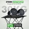 Travelhawk Campingtafel - Inklapbaar - Lichtgewicht Aluminium - Zwart - 56x40x40cm