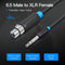 Vention XLR naar Jack 6.35 mm - Audio Kabel 3 m - Nickel-Plated - Zwart