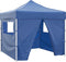 vidaXL - Vouwtent - met - 4 - zijwanden - 3x3 - m - blauw