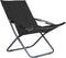 vidaXL - Strandstoelen - 2 - st - inklapbaar - stof - zwart