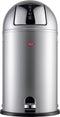 Wesco Kickboy Prullenbak - 40 liter - Zilver