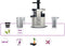 Philips Avance HR1882/31 - Slowjuicer - 200W - Zilver Zwart