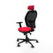 Jorquera Piqueras y Crespo 2D036G2 - Bureaustoel met hoofdsteun - Verstelbare hoogte - Rood