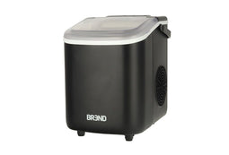Brend IJsblokjesmachine Zwart – 21,4 x 28,3 x 29,9 cm – Compacte en Stille Machine met 1,1L Watertan