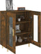 vidaXL - Dressoir - 69,5x34x90 - cm - bewerkt - hout - gerookt - eikenkleurig