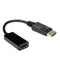 Value 12.99.3138 - DisplayPort naar HDMI Adapter - DP Male-HDMI Female - 15 cm - Zwart