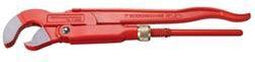 ROT070658E - 45° / 2 pijpsleutel - Chroom vanadium staal - Ergonomisch - Rood