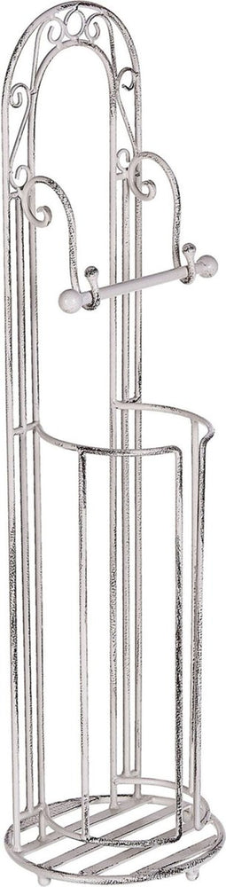 Beliani TEMUCO - Toiletpapierhouder - Wit - IJzer