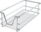 Uitschuifbaar Telescopisch Keukenrek - 30 cm breed - Flexibele rails - Verchroomd metaal