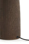 Light & Living Tafellamp Trapani - Mangohout - 45cm - Bruin - excl. kap