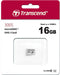 Transcend microSDHC 300S - 16GB - Hoge lees-/schrijfsnelheid