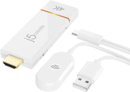 j5create JVAW76-N ScreenCast 4K HDMI™ Draadloze Display Adapter