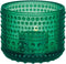 Iittala - Kastehelmi - Waxinelichthouder - Sfeerlicht - 64 mm - Emmerald