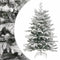 vidaXL - Kunstkerstboom - met - scharnieren - en - sneeuw - 180 - cm