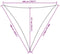 vidaXL - Zonnezeil - 160 - g/m² - 5x5x5 - m - HDPE - lichtgroen