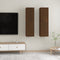 vidaXL - Tv-wandmeubels - 2 - st - 30,5x30x110 - cm - bruin - eikenkleur