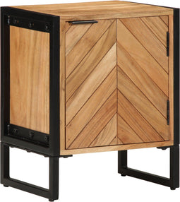 vidaXL - Nachtkastje - 40x30x50 - cm - Massief - Acaciahout