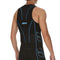 Arena Tritop - Triatlon Powerskin Sportshirt - Platte naden en gaaspanelen - Zwart/Turquoise - XL