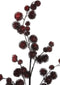PTMD Twig Plant Kastanje Kunsttak - 53 x 28 x 107 cm - Bordeaux rood