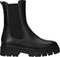 Tamaris dames chelseaboot - Blokhak 5 cm - Zwart