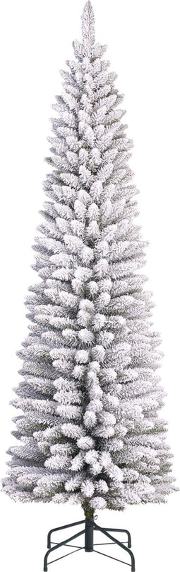 Black Box trees Jurva Kunstkerstboom - H215 x Ø71 cm - Groen Frosted