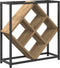 vidaXL - Wijnrek - Artisan - Eiken - 51x18x52,5 - cm - Houten - Afwerking