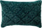 Dutch Decor ELIO - Kussenhoes 40x60 cm - Latigo Bay - petrol blauw - met rits - zonder binnenkussen