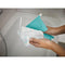 Leifheit Flexipad - Bad- en tegelwisser - 360° draaibaar - Turquoise/Wit