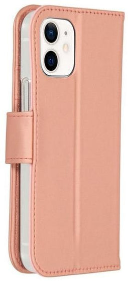 Accezz iPhone 12 Mini - Flip cover - Krasbestendig Schokbestendig - Rosé Goud