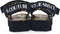 Versace Jeans Couture Fondo Miami - Plateau sandalen - Klittenbandsluiting - Zwart/Goud - Maat 39