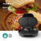 Nedis Multi grill - Grill / Sandwich / Waffle - 800 W - 21.5 x 12 cm - Automatische temperatuurregeling - Kunststof