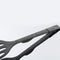Westmark Dubbele bak-/serveertang, lengte: 28,9 cm, kunststof, Duetto Flonal, zwart, 21002260