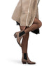 POSH by Poelman CARMEN - Enkellaars - Blokhak 4,5 cm - Beige met dierenprint