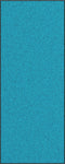 vidaXL - Deurmat - Wasbaar - Cyan - 120x300 - cm