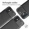 iMoshion Hoesje Geschikt voor iPhone 12 Mini Hoesje Siliconen - iMoshion Carbon Softcase Backcover - Zwart