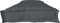 vidaXL - Ligbedkussens - voor - Bank - 2 - stuks - Antraciet - 180x40x8 - cm - Oxford - Stof