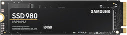 Samsung 980 - Interne SSD - PCIe 3.0 NVMe M.2 - 500 GB