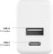 imoshion USB C / USB A Adapter 20W - Oplader - Snellader - USB C Lader - Universeel - Wit