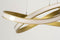 Lumidora Hanglamp 74659 - SPIKE - LED 30.0 Watt 2700 Lumen 2700 Kelvin - Goud Messing - Metaal - ⌀ 60 cm