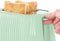 Russell Hobbs Eden - Broodrooster - 800W - 6 bruiningsniveaus - Pistache groen